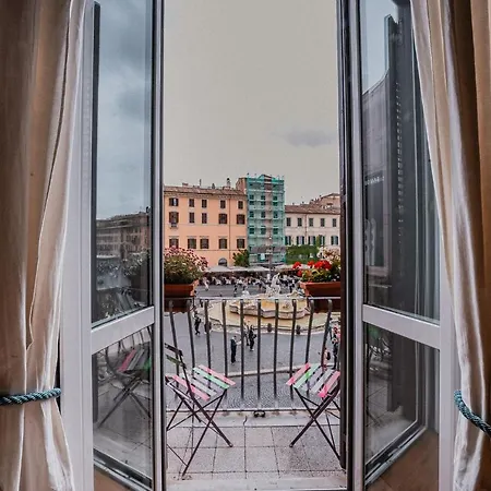 Navona Charming Balcony Apartment Rome Exterior photo